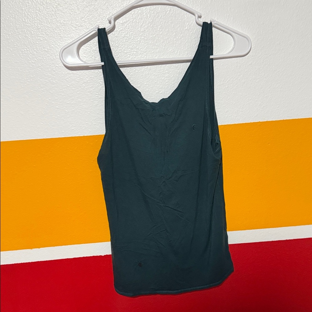 Teal Sleeveless Women's Top